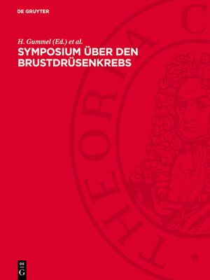 cover image of Symposium über den Brustdrüsenkrebs